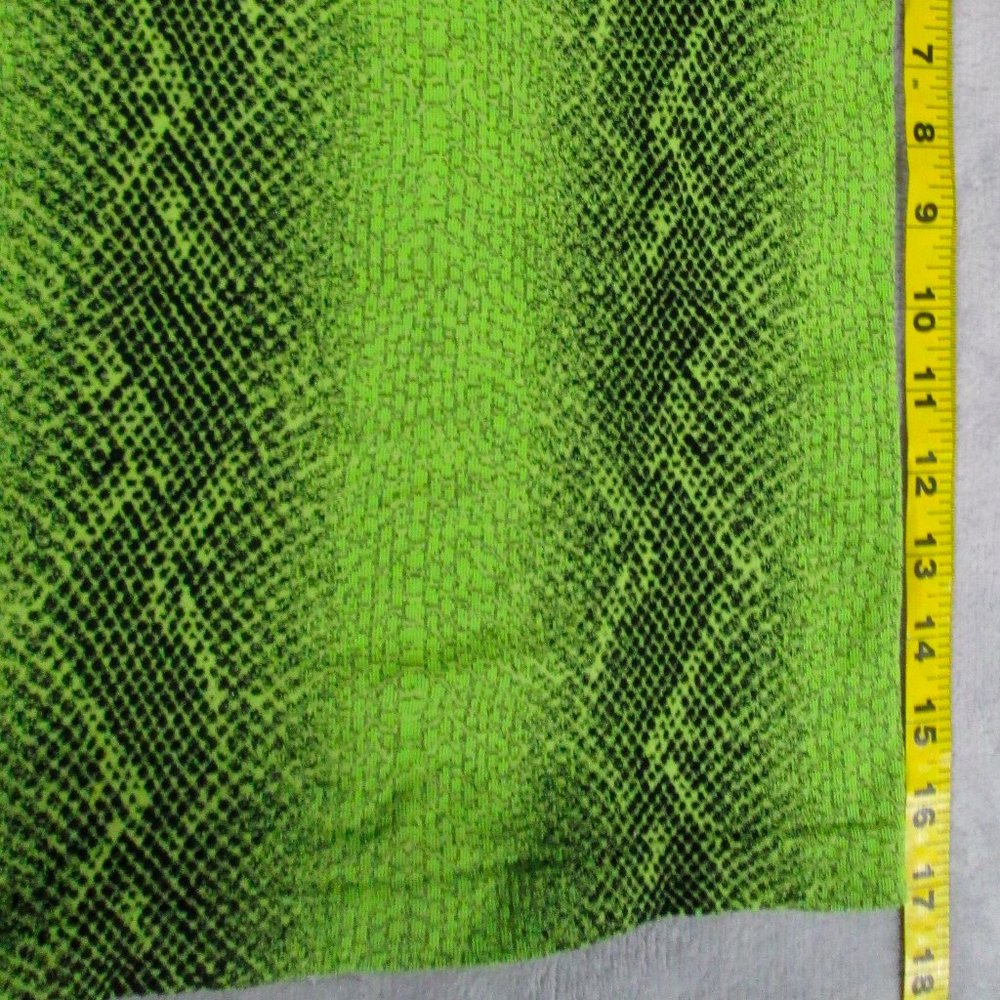 🔄 Print Stretch Camisole 🐍 Muted Neon Green & Black 🔄 Bundle Item - Picture 9 of 11